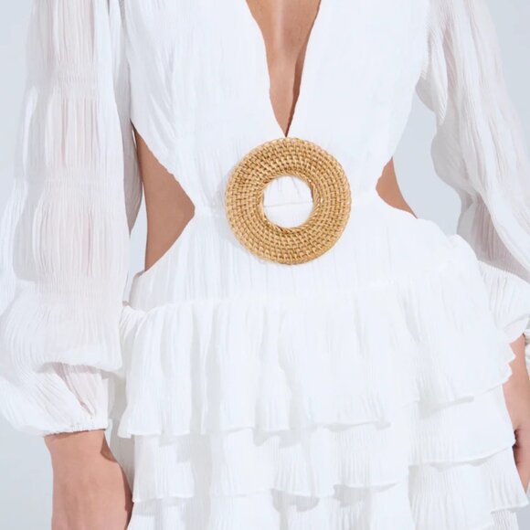 On Island Time Ruffled Mini Dress - Picture 12 of 15